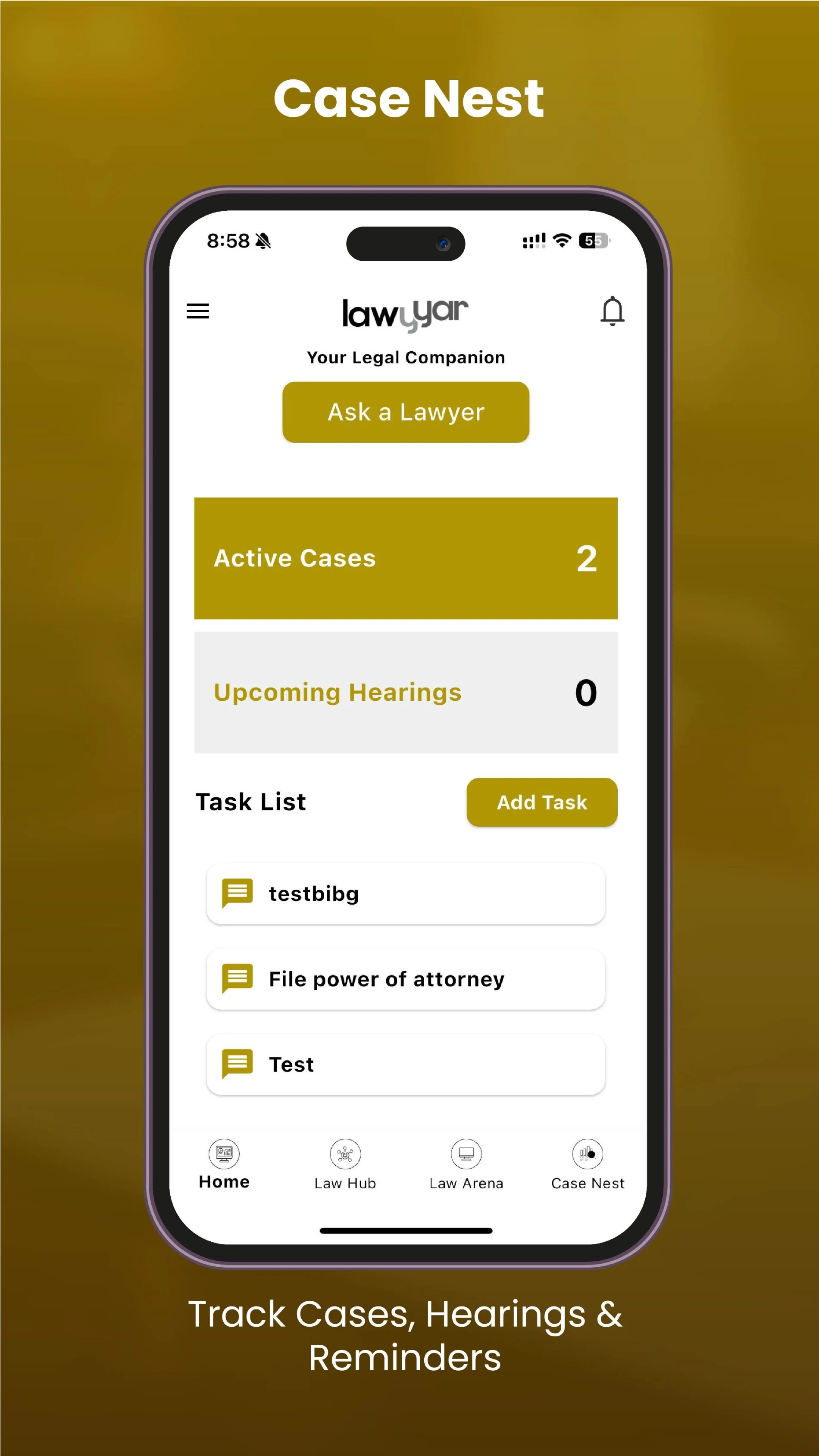 Lawyyar – Your Legal Companion screenshot